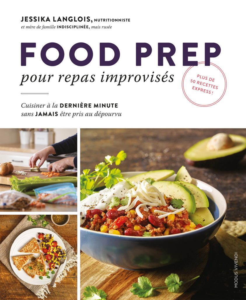 Couverture du Livre - Food prep pour repas improvisés