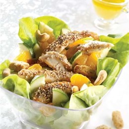 Recette NutriSimple Salade à la mandarine et au poulet