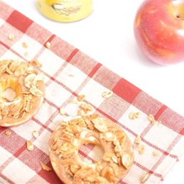 Recette NutriSimple Similis bagels de pommes et granola