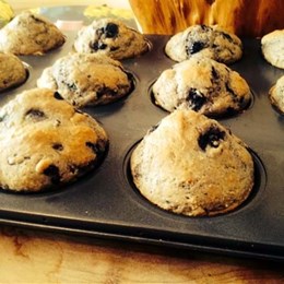 Recette NutriSimple Muffins au son d’avoine, bleuets et chocolat noir