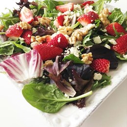 Recette NutriSimple Délicieuse salade d’épinards