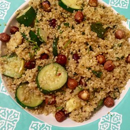 Recette NutriSimple Risotto de quinoa à la noisette et parmesan