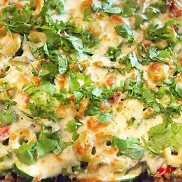 Recette NutriSimple Gratin de légumes style "nachos"