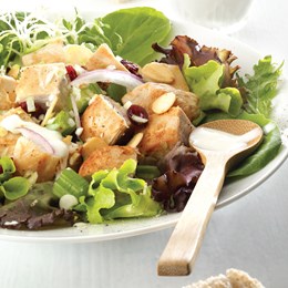 Recette NutriSimple Mesclun au poulet