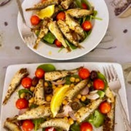 Recette NutriSimple Sardines en salade à la portugaise