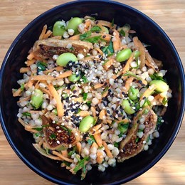 Recette NutriSimple Salade de sarrasin à l'asiatique
