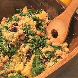 Recette NutriSimple Salade de couscous à l'orange et kale