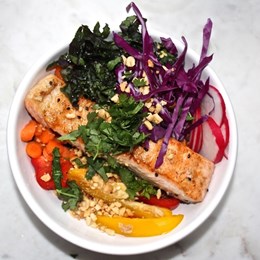 Recette NutriSimple Bol nourissant au saumon