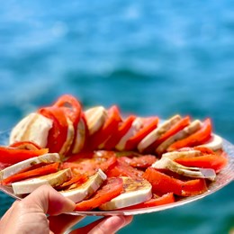 Recette NutriSimple Salade de tomates et mozzarella