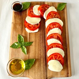 Recette NutriSimple Canne des Fêtes mozzarella-tomate