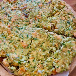 Recette NutriSimple Omelette espagnole au saumon