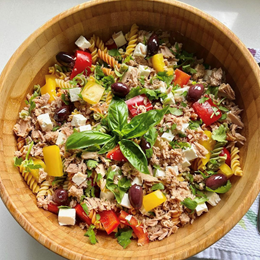 Recette NutriSimple Salade de pâtes au thon