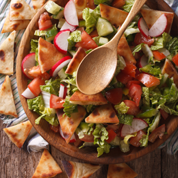 Recette NutriSimple Salade fattouche