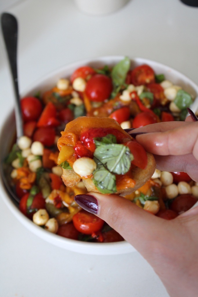 Recette NutriSimple Tartinade de poivrons rôtis 