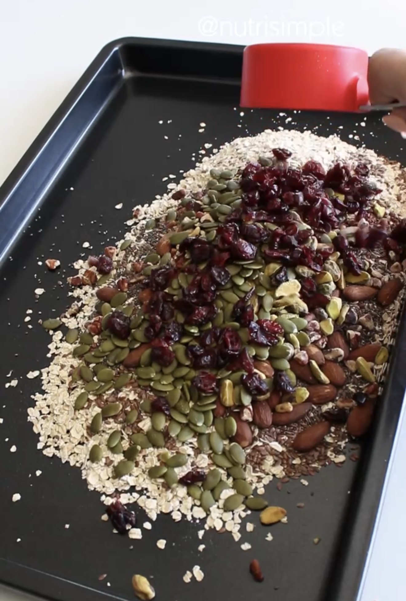 Granola maison croustillant 