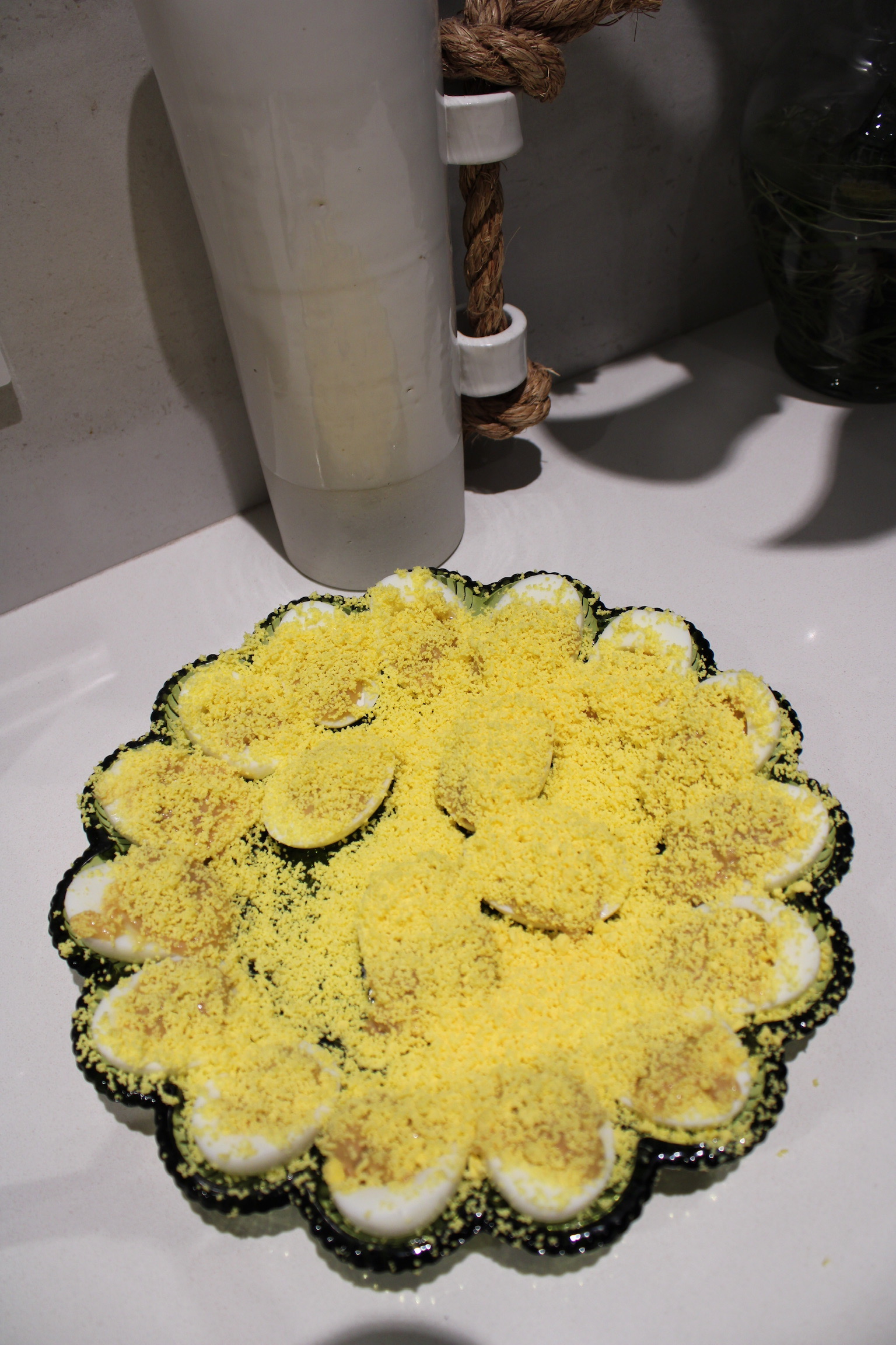 Oeufs mimosa au thon