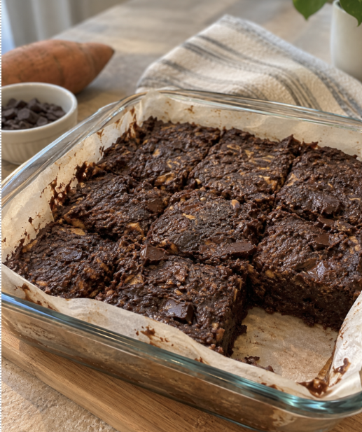 Brownies à la patate douce
